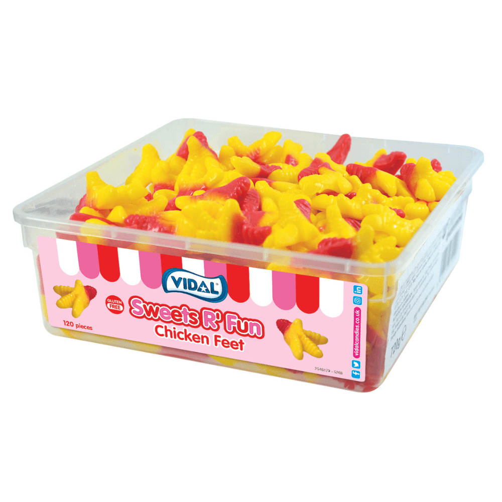 Vidal Chicken Feet 5p Tub