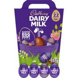 Cadbury Dairy Milk Easter Egg Hunt Pack 317g 