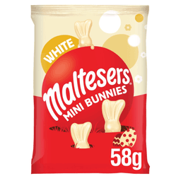 Maltesers White Chocolate Mini Bunnies Bag 58g