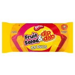 Barratt Fruit Salad & Dip Dabs Ice Duos