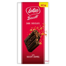 Lotus Biscoff Dark Chocolate with Biscoff Crumbs 180g