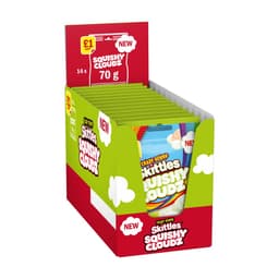 Skittles Squishy Cloudz Crazy Sour Sweets Treat Bag 70g £1 PMP 