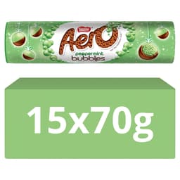 Aero Bubbles Peppermint Chocolate Giant Tube 70g