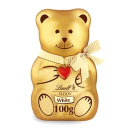Lindt Teddy Christmas White Chocolate 100g 