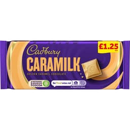Cadbury Caramilk Bar 80g £1.25 PMP
