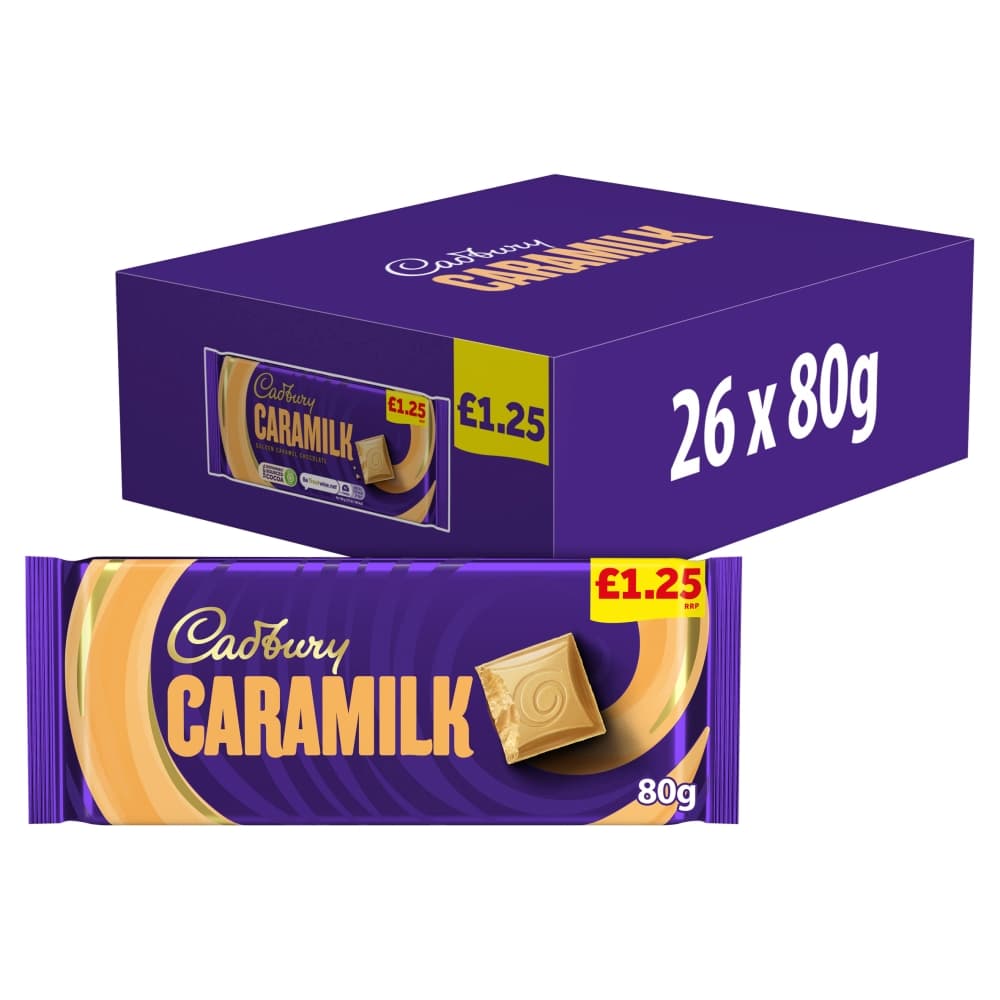 Cadbury Caramilk Bar 80g £1.25 PMP
