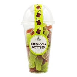 Bonds Green Cola Bottles Candy Cup 220g
