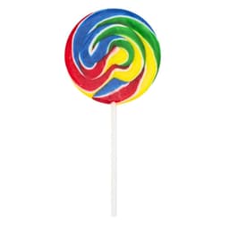 Candy Realms Rainbow Swirl Pops 55g