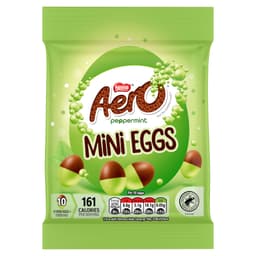 Aero Peppermint Milk Chocolate Easter Mini Eggs Sharing Bag 70g