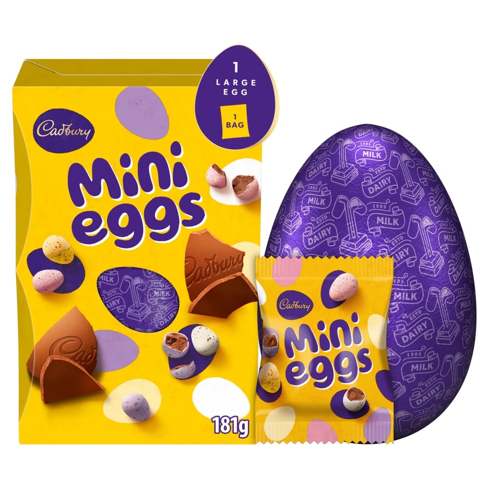 Cadbury Mini Eggs Chocolate Easter Egg 181g