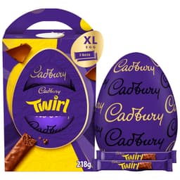 Cadbury Twirl Special Gesture Chocolate Easter Egg 218g