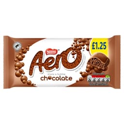Aero Milk Chocolate Sharing Bar 90g £1.25 PMP
