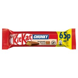 Kit Kat Chunky Milk Chocolate Bar 40g 65p PMP  