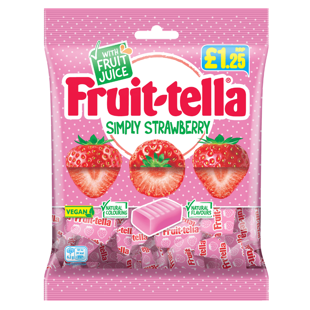 Fruit-tella Simply Strawberry 135g £1.25 PMP 