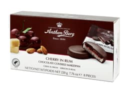 Anthon Berg Cherry in Rum Chocolate Covered Marzipan 220g