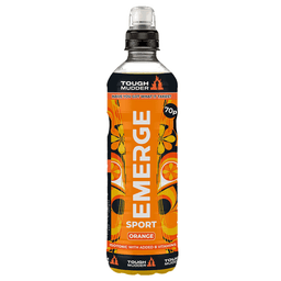Emerge Sport Orange Bottle 500ml 70p PMP