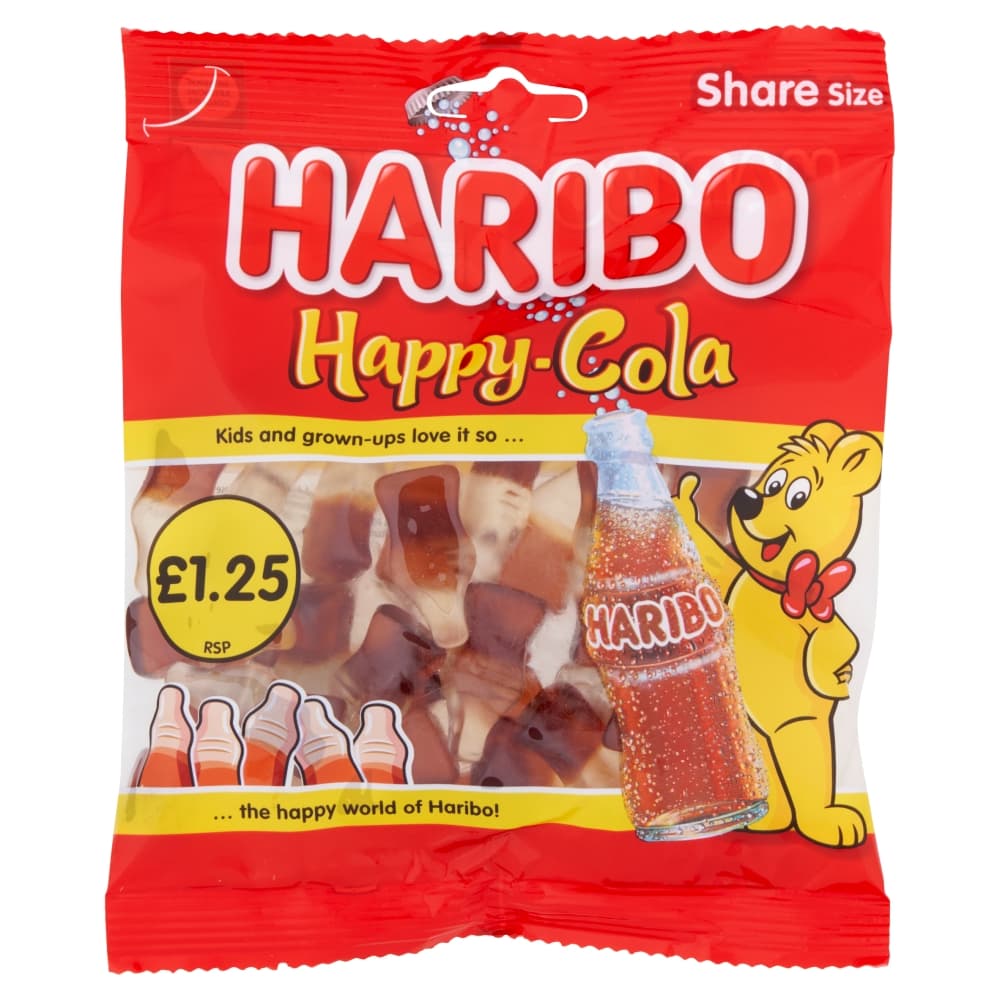 Haribo Happy-Cola 140g £1.25 PMP