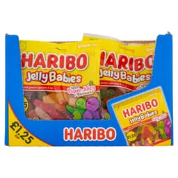 Haribo Jelly Babies Bags 140g £1.25 PMP