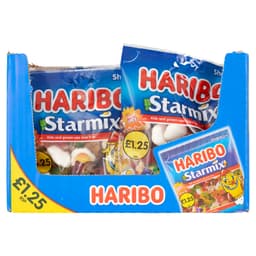 Haribo Starmix Share Bags 140g £1.25 PMP