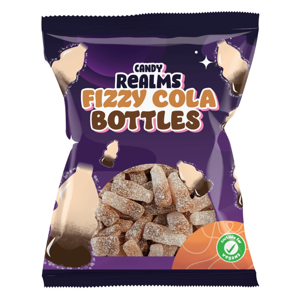 Candy Realms Fizzy Cola Bottles Bag 190g 