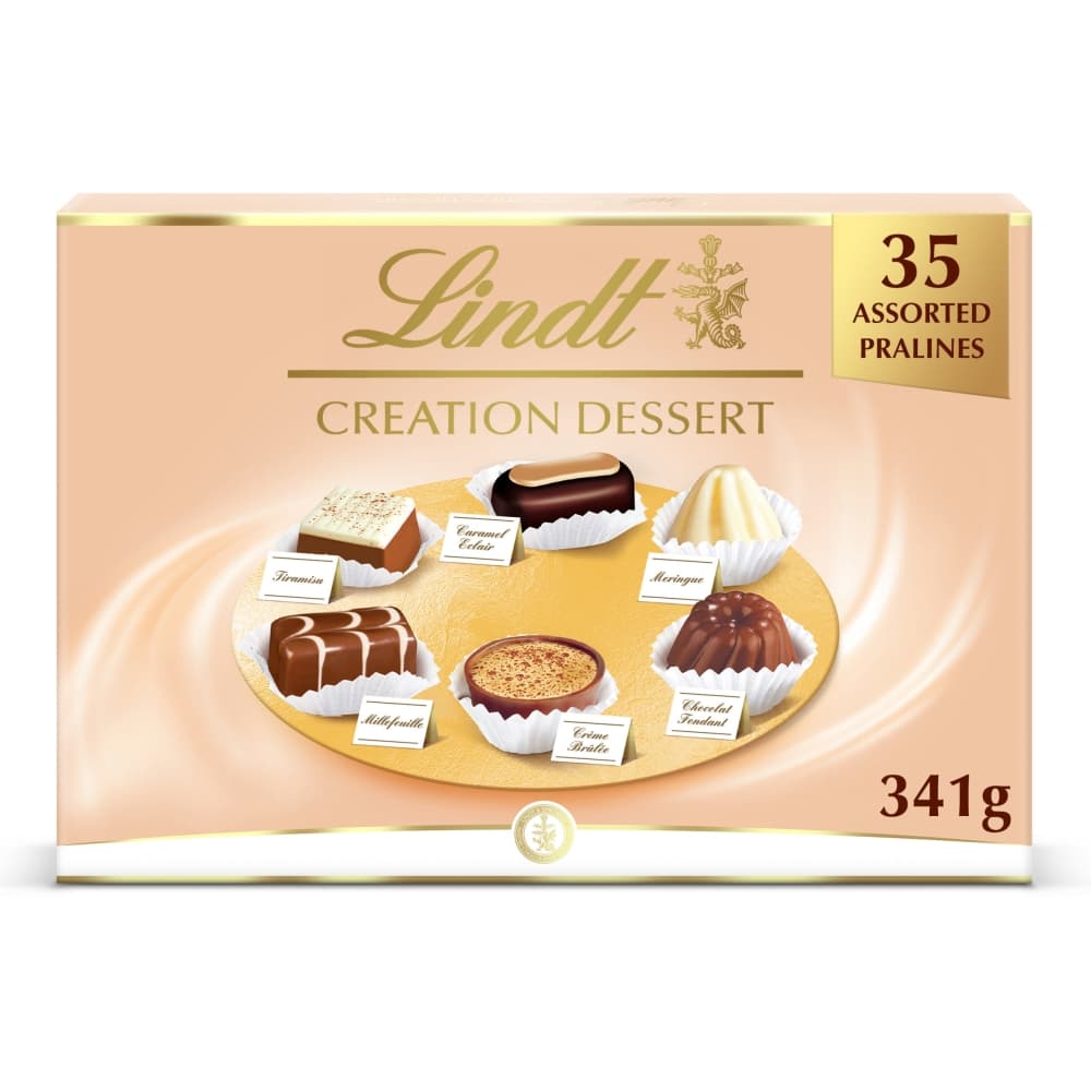 Lindt Creation Dessert Assorted Chocolate Box 341g