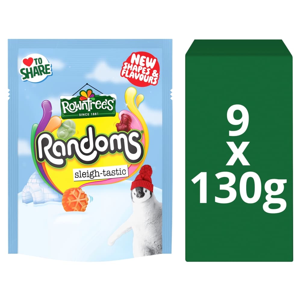 Rowntree's Randoms Festives Sweets Sharing Bag 130g