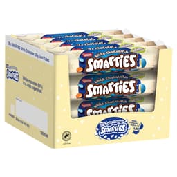 Smarties White Chocolate Giant Tube 120g