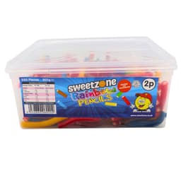 Sweetzone Rainbow Pencils 2p Tub 805g