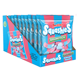 Swizzels Drumstick Squashies Bubblegum Flavour Bag 120g £1.15 PMP 