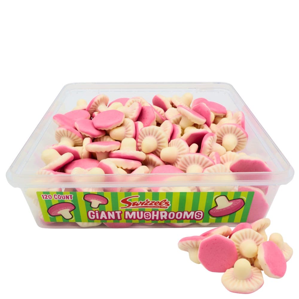 Swizzels Giant Mushrooms Tub 576g 