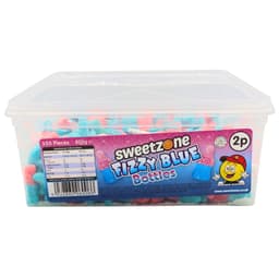Sweetzone Fizzy Blue Bottles 2p Tub 805g