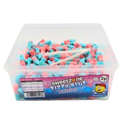 Sweetzone Fizzy Blue Bottles 2p Tub 805g
