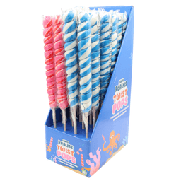 Strawberry and Bubblegum Twist Pop 80g