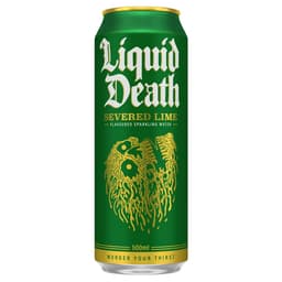 Liquid Death Severed Lime Mountain Water Can 500m