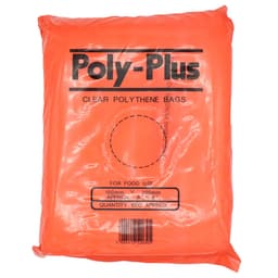 1000 Clear Polythene Bags 6" x 8" 