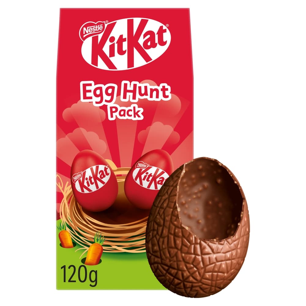 Kit Kat Milk Chocolate Easter Egg Hunt Box 120g