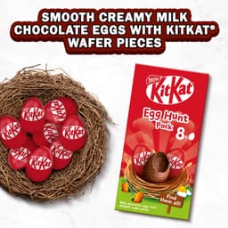 Kit Kat Milk Chocolate Easter Egg Hunt Box 120g