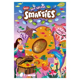 Smarties Sea Splash Milk Chocolate Giant Easter Egg 226g