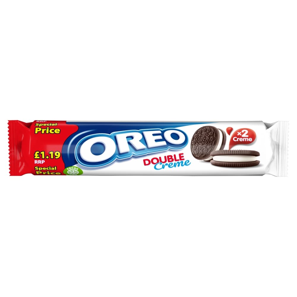 Oreo Double Creme Pack 157g £1.19 PMP,