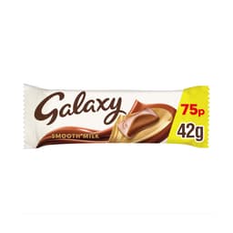 Galaxy Smooth Milk Chocolate Snack Bar £0.75 PMP 42g