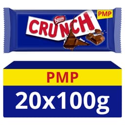 Crunch Milk Chocolate Sharing Bar 100g PMP £1.50