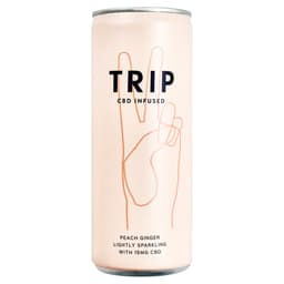 Trip CBD Infused Peach Ginger Drink Can 250ml