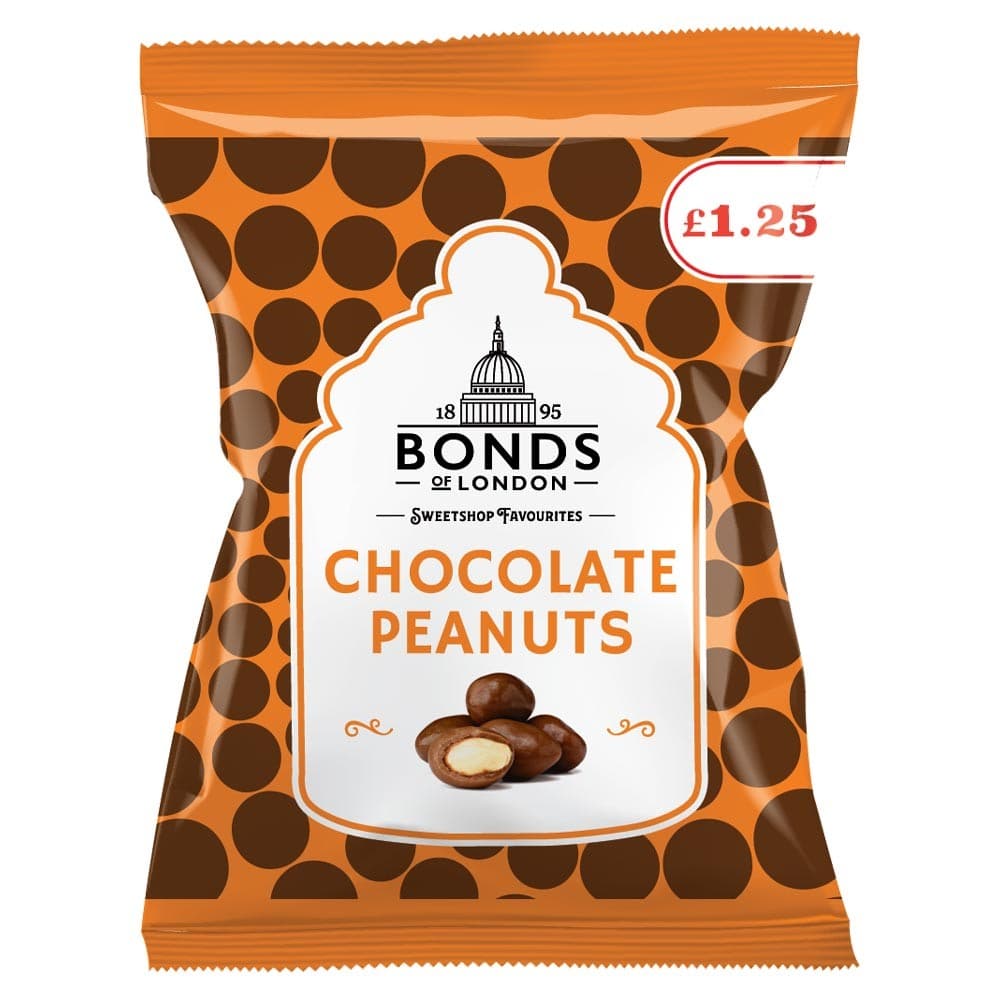 Bonds Chocolate Peanuts Bag 70g £1.25 PMP