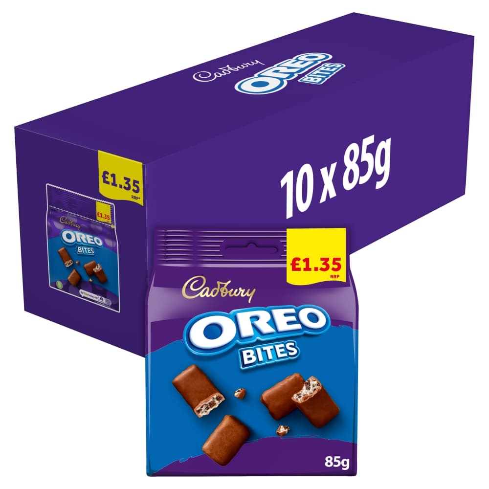 Cadbury Oreo Bites Chocolate Bag 85g £1.35 PMP