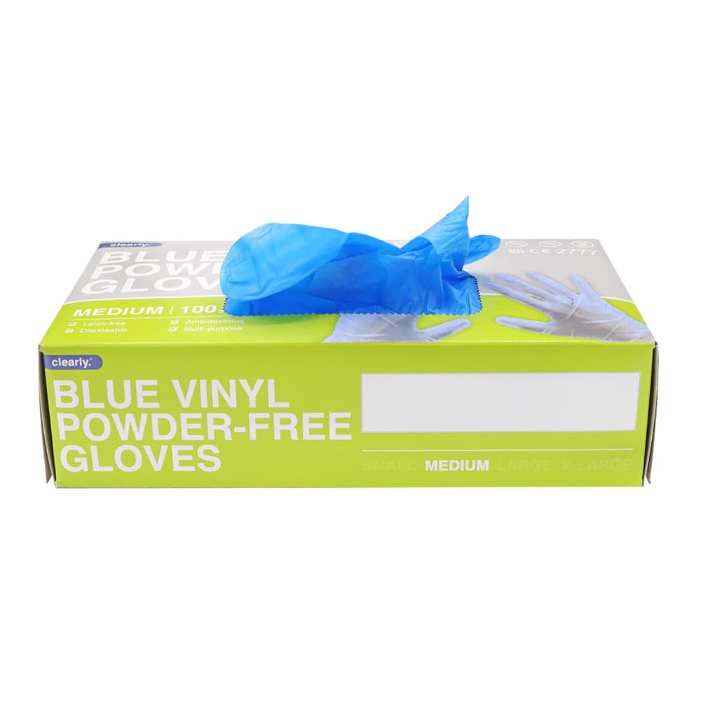 Medium Powder Free Vinyl Gloves