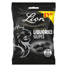 Lion Liqourice Gums Bag 130g £1.25 PMP