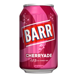 Barr Cherryade Flavoured Fizzy Drink Can 330ml 