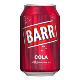 Barr Cola Flavoured Fizzy Drink Can 330ml 