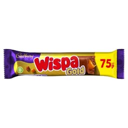 Cadbury Wispa Gold Chocolate Bar 48g 75p PMP