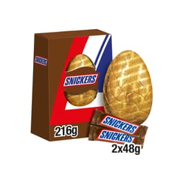 Snickers Chocolate & Peanut Extra Large Easter Egg 216g